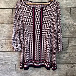 Croft & Barrow Women’s Tunic Blouse, Size 1X